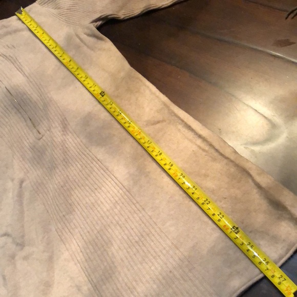 💛 Tory Burch soft wool cashmere blend ribbed partial zipper logo pull tunic - Picture 12 of 12